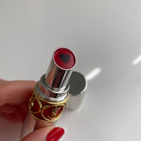 Yves Saint Laurent Volupte Plump-In-Colour Lipstick - lunatic red 6 - Picture 3 of 7